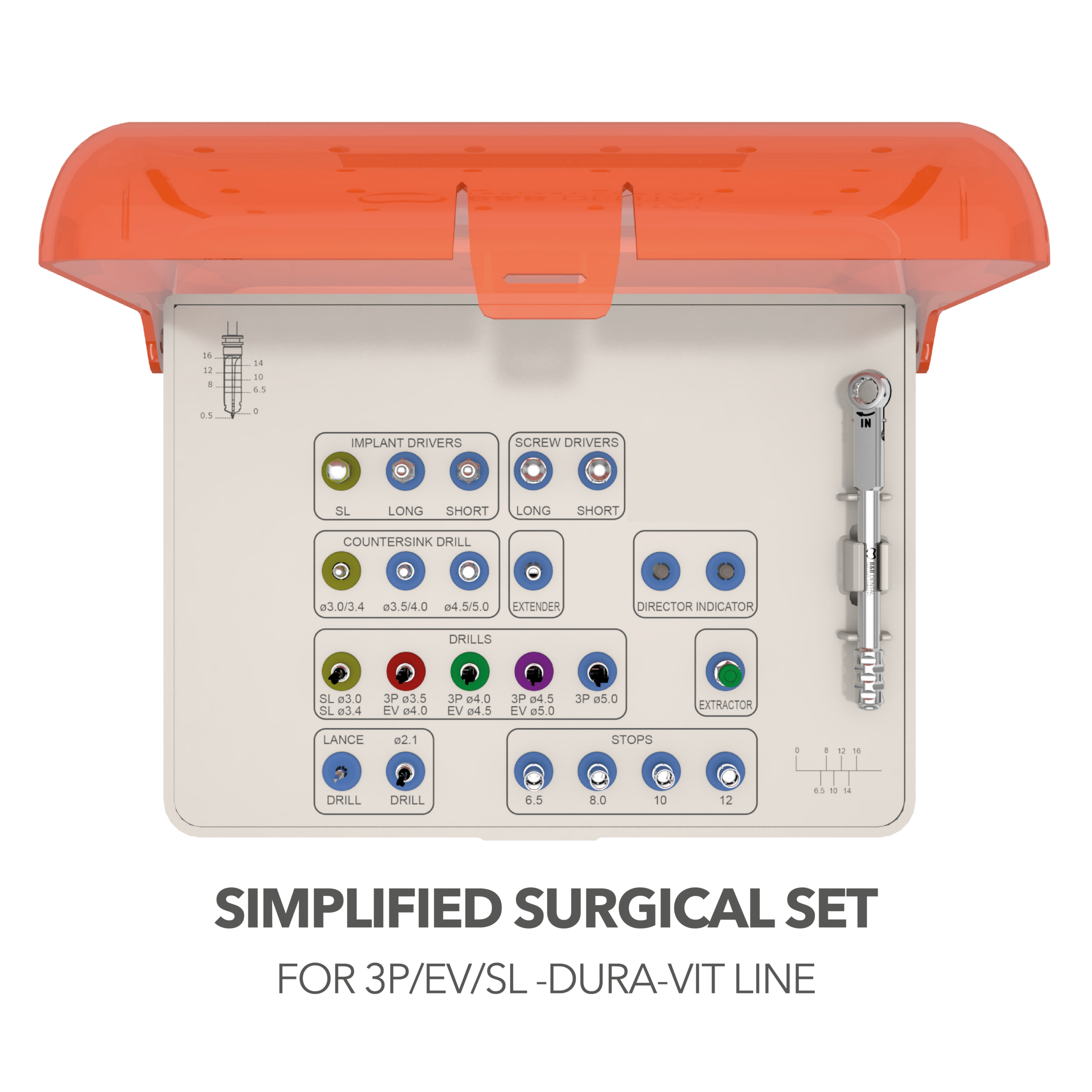 SIMPLIFIED SURGICAL SET