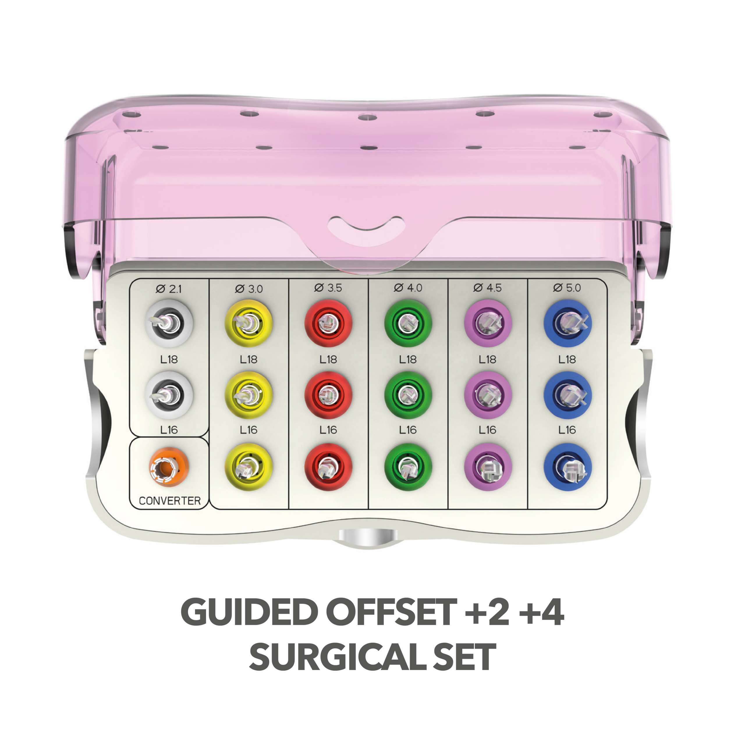 guided offset, surgical set, surgical kit, bộ kit phẫu thuật, bộ kit implant