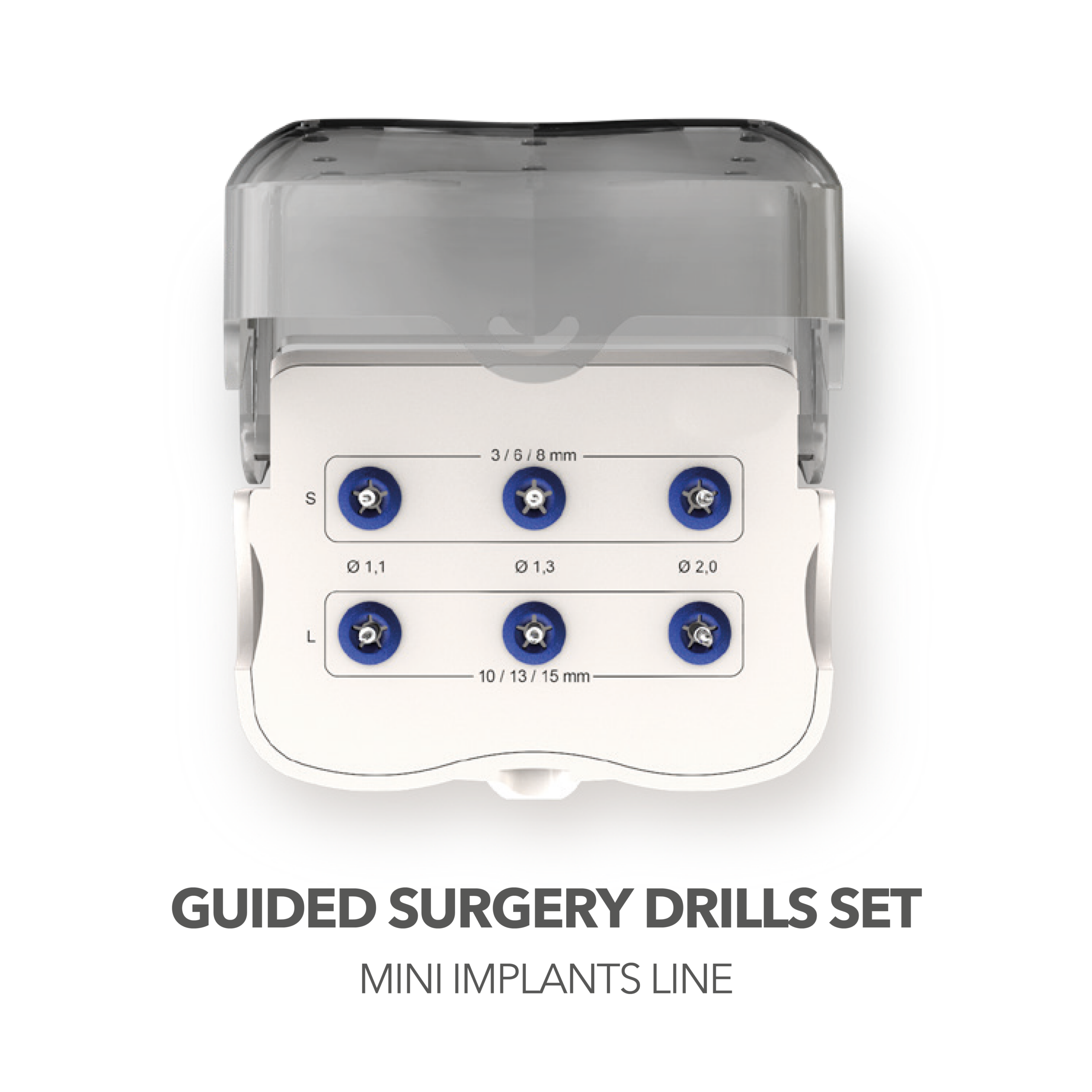 BỘ MŨI KHOAN CÓ DẪN HƯỚNG CHO IMPLANT MINI